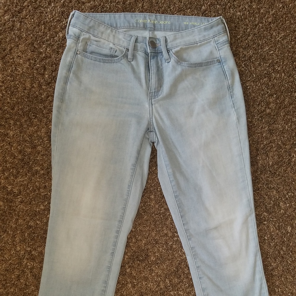 Calvin Klein Skinny Ankle Jeans